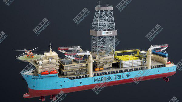 images/goods_img/20210312/3D Drilling Ship Maersk model/5.jpg